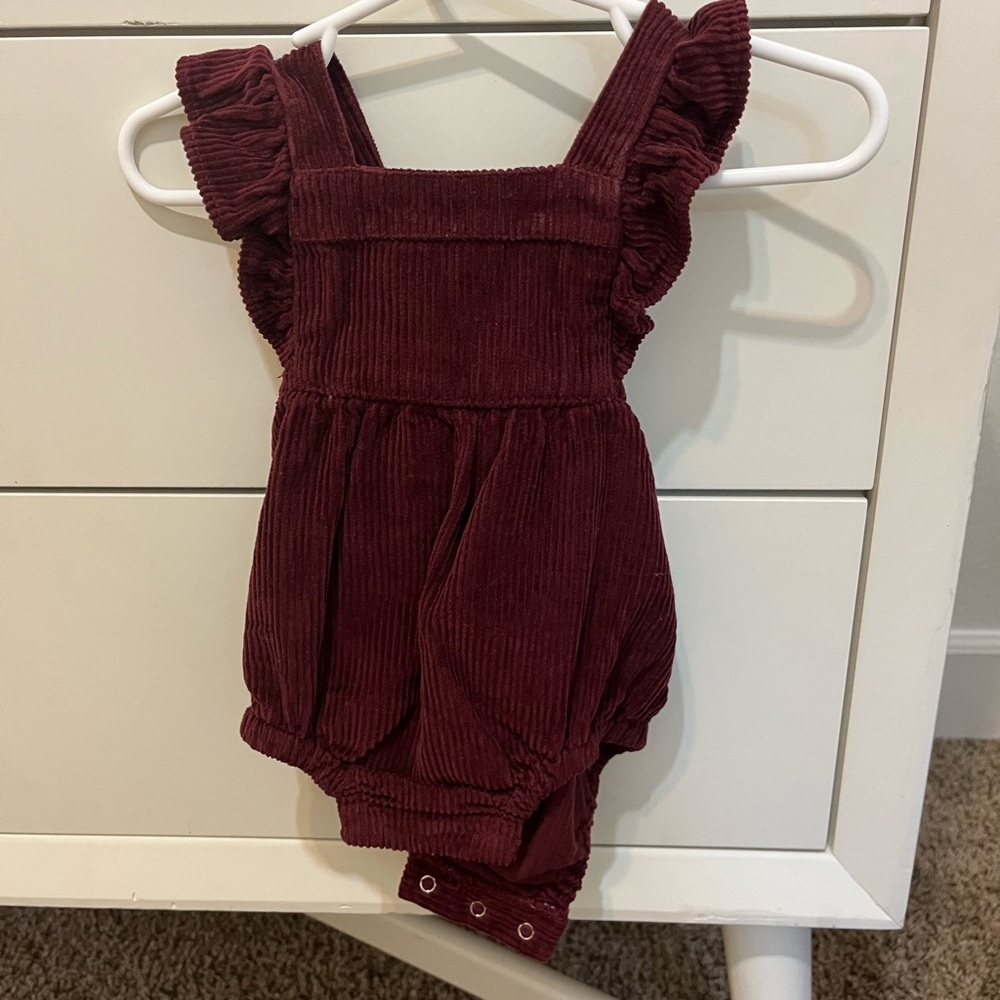 Corduroy Romper